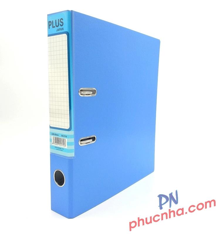 Bìa còng Plus 1 mặt xi 7cm A4 - Xanh dương/ xanh biển/ đỏ/ vàng/ xanh lá/ xanh chuối/ hồng