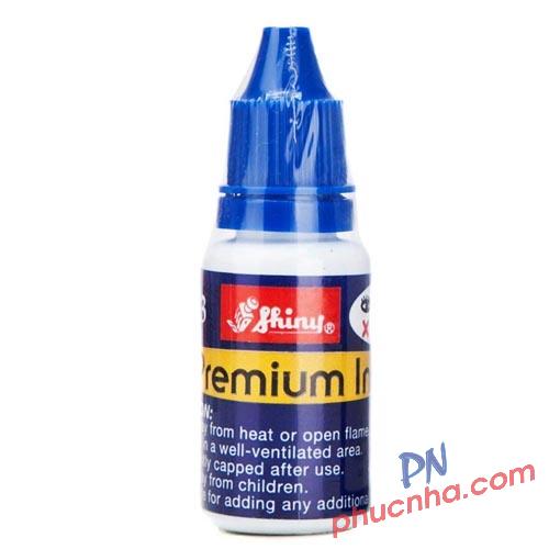 Mực dấu chuyên dụng bao bì nhựa Shiny 15ml - SI-63 Xanh/ SI-62 Đỏ/ SI-61 Đen/ SI-60 trắng
