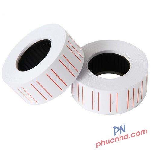 Tem giá, cuộn bấm giá, giấy dán giá