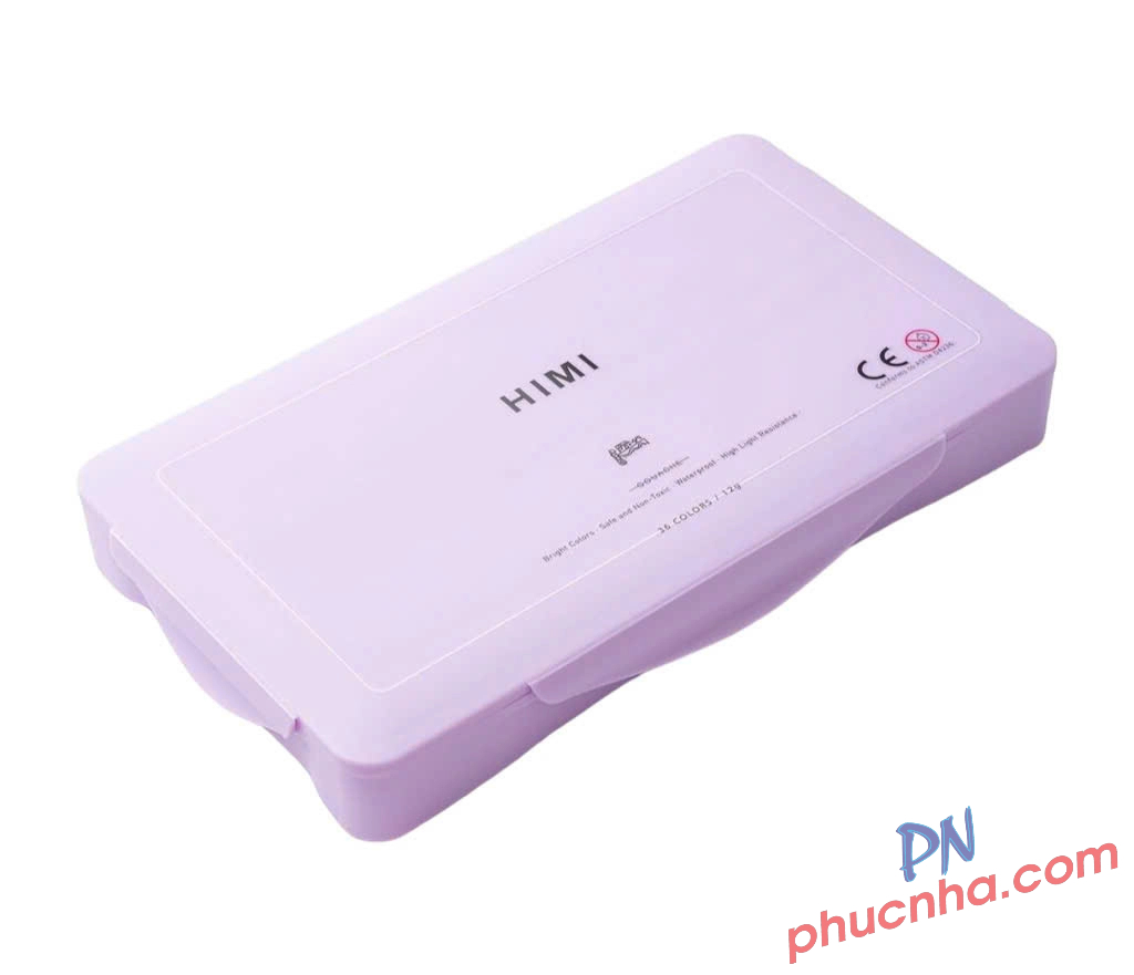 Màu nước Gouache Miya Himi Twin Split Cup 12g 112 màu/ 36 màu