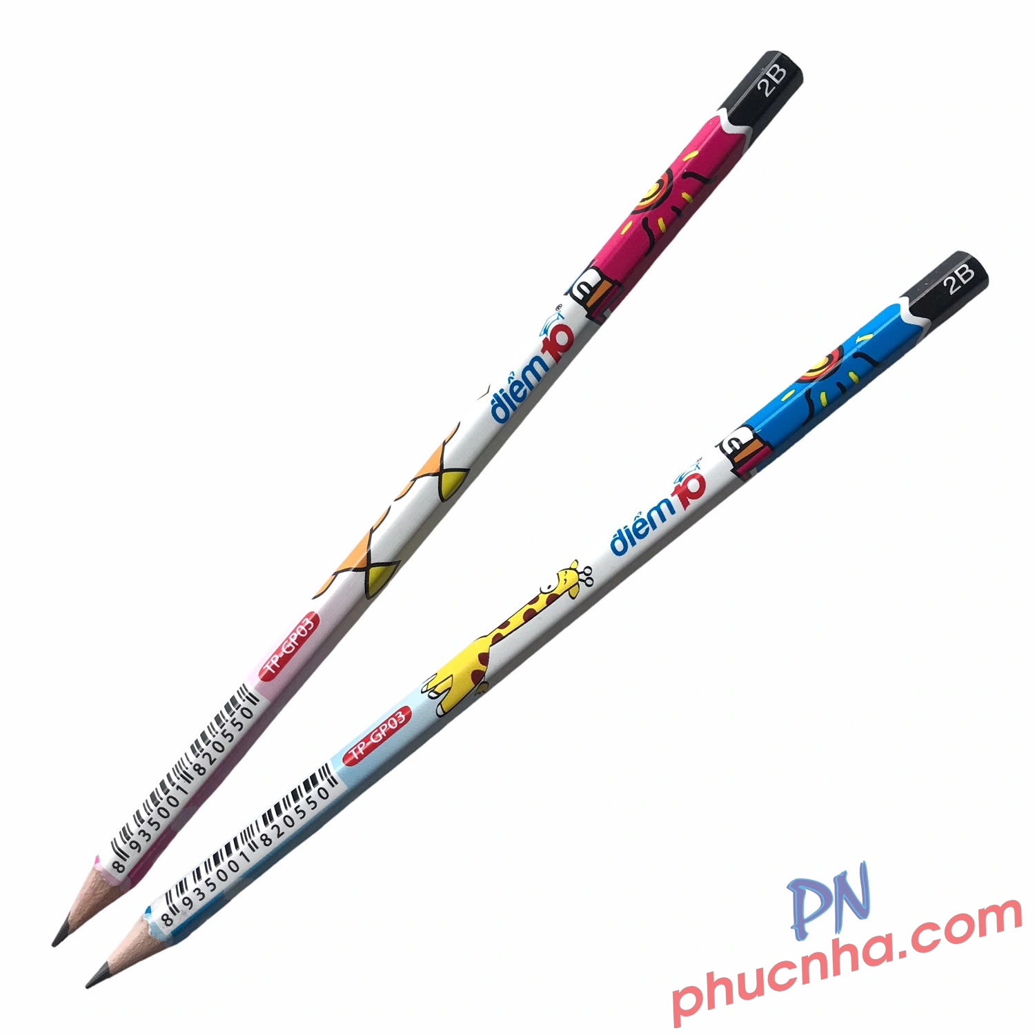 Bút chì gỗ 2B Thiên Long Điểm 10 TP-GP03 (10)