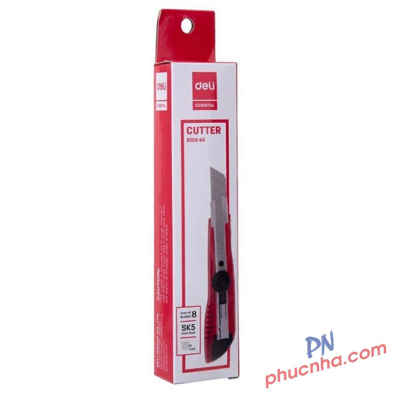Dao rọc giấy to 18mm Deli D10040 (24)