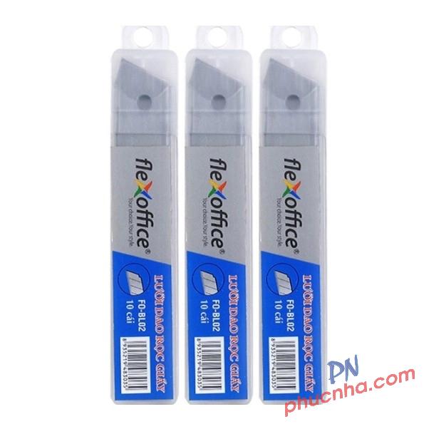 Lưỡi Dao Rọc Giấy lớn 18mm Thiên Long F0-BL02
