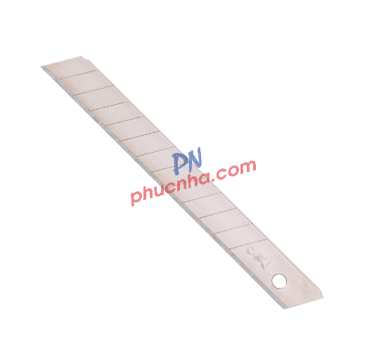 Lưỡi dao rọc giấy nhỏ 9mm Deli 2012 (10 lưỡi/ ống) (36/432)