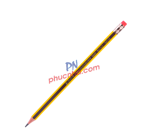 Bút chì gỗ Deli C004 2B đầu gôm (12)