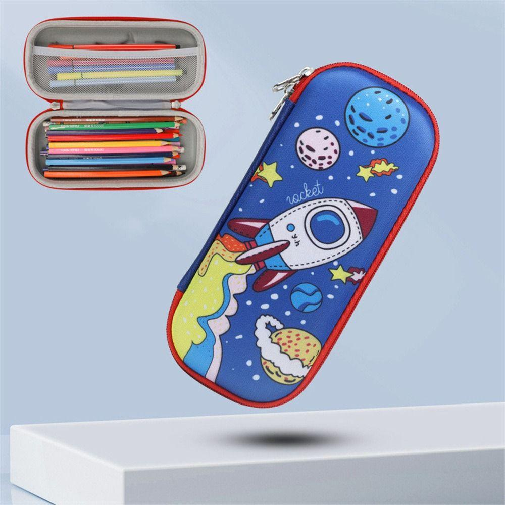 Bóp viết 3D EVA 9x21cm, hộp đựng bút