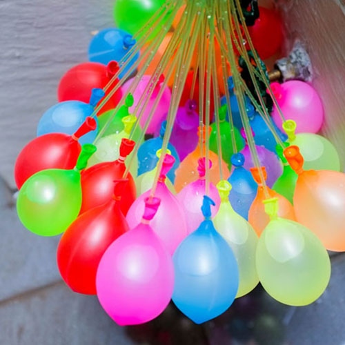 Bong bóng nước nhí kèm vòi bơm (111pcs), bóng bơm nước siêu nhanh