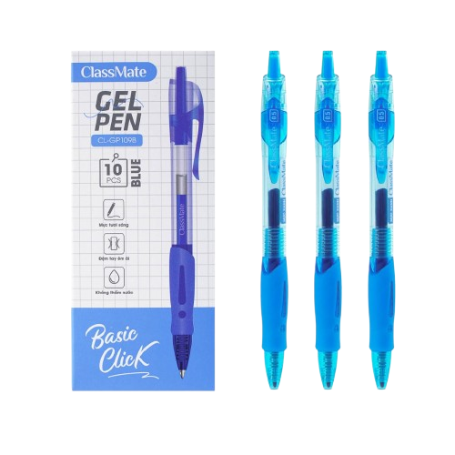 Bút gel Classmate Basic Click CL-GP109 0.5mm (10)
