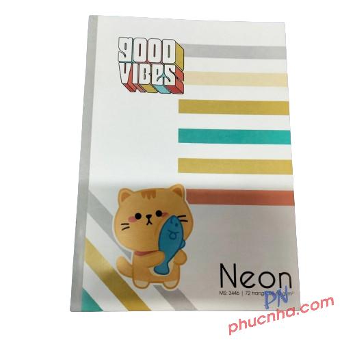 Tập SV Hải Tiến Neon 3477 200tr 60gsm kẻ ngang (5/70)