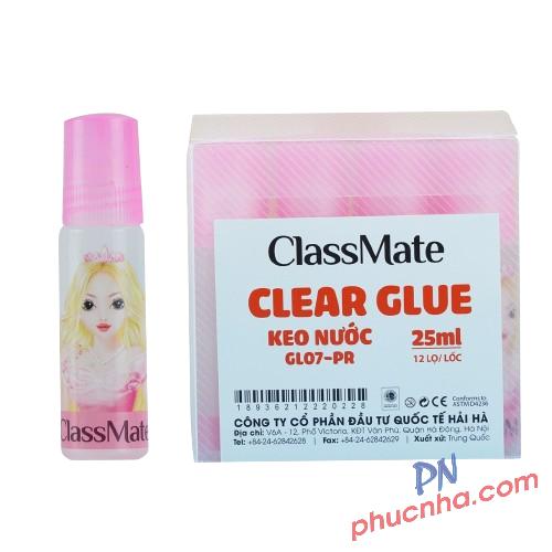 Keo nước ClasMate GL07-PR 25ml(12)