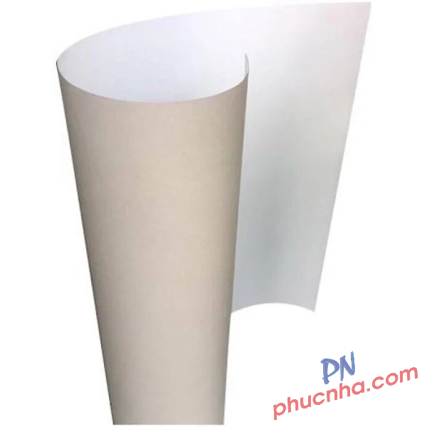 Giấy roki, roky 79x109cm (giấy Duplex) 1 mặt trắng 250gsm/ 400gsm