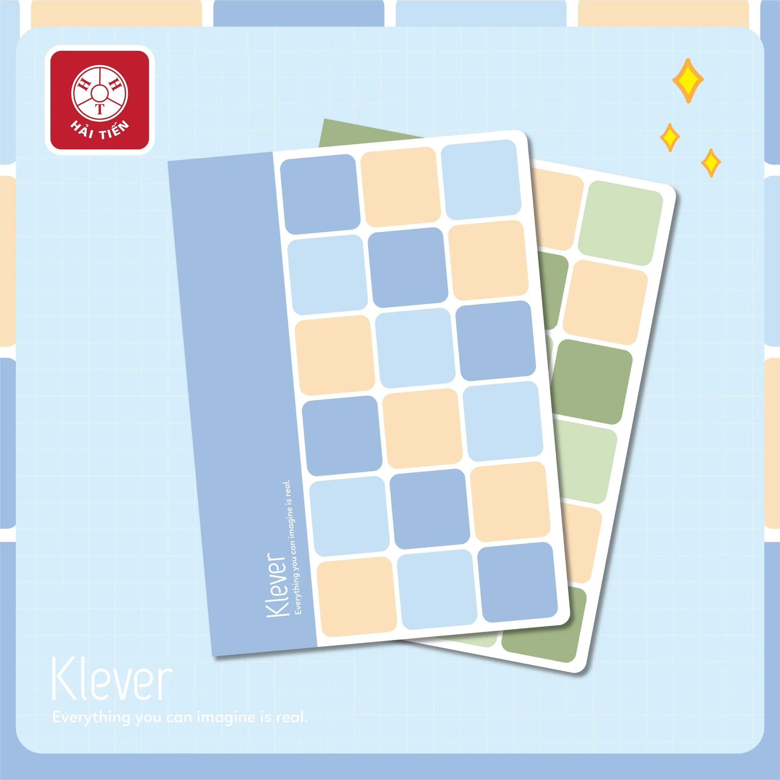 Tập SV Hải Tiến KLEVER 3002 200 trang 70gsm kẻ ngang (3/60)