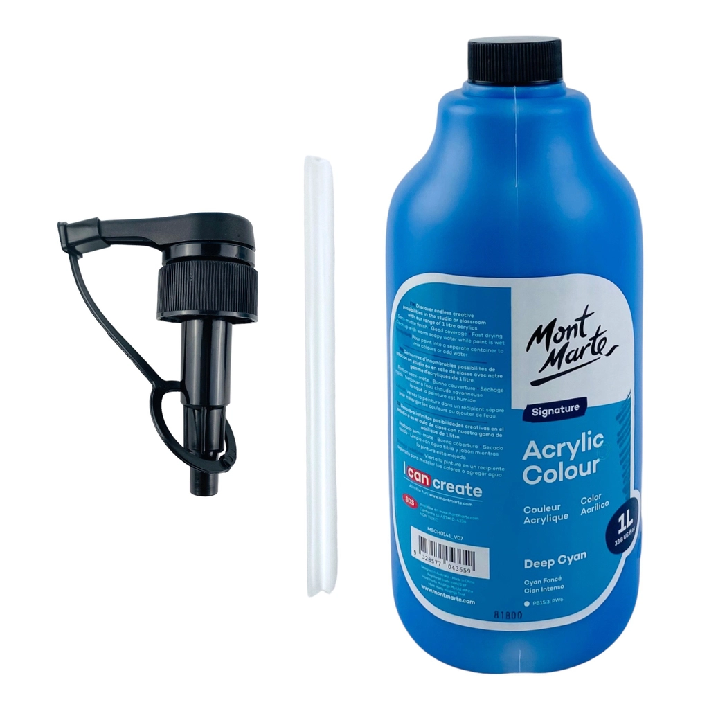 Màu nước acrylic 1 Lít Mont Marte