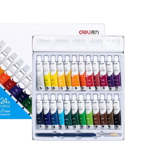 Màu nước dạng tuýt 5ml Deli C18 (18)