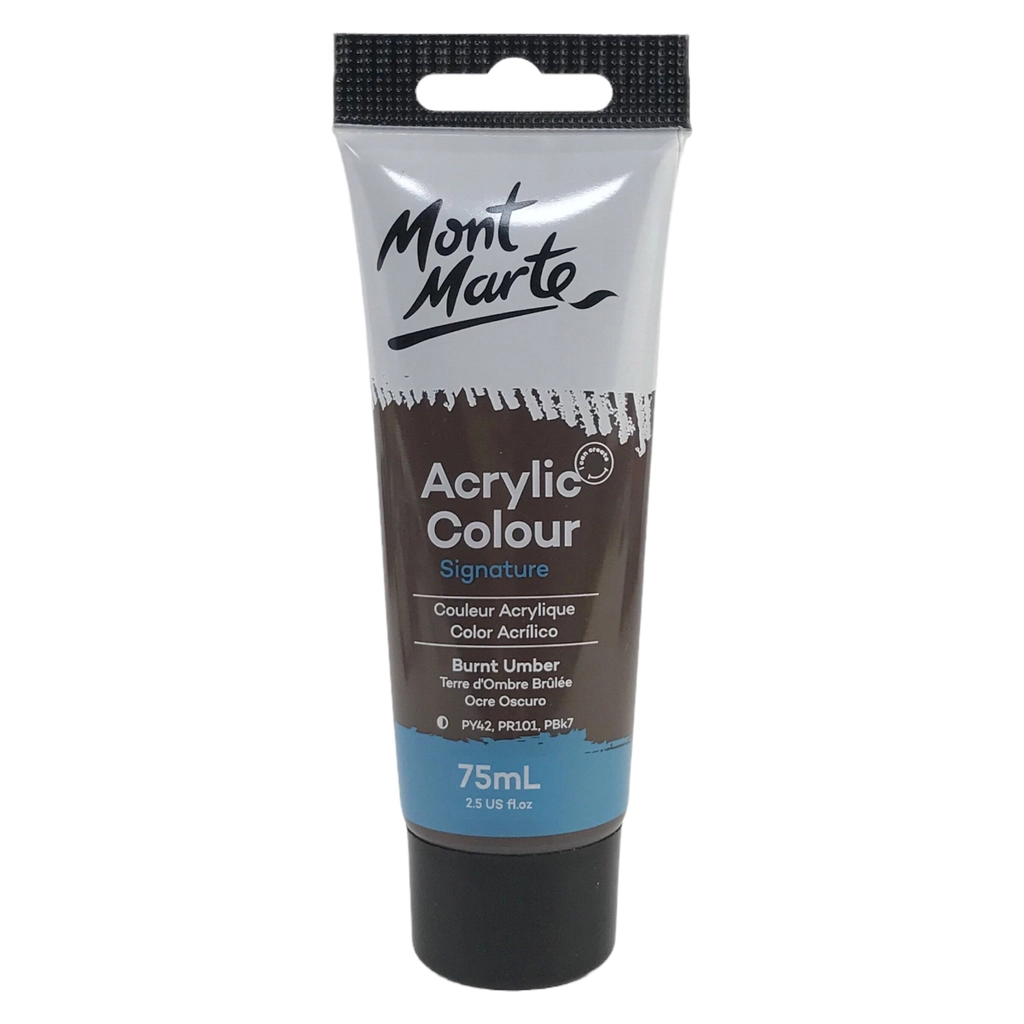 Màu vẽ acrylic tuýt 75ml Mont Marte
