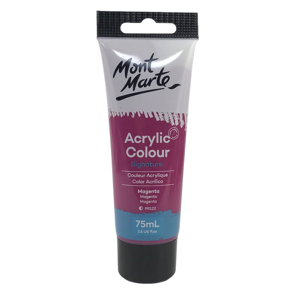 Màu vẽ acrylic tuýt 75ml Mont Marte