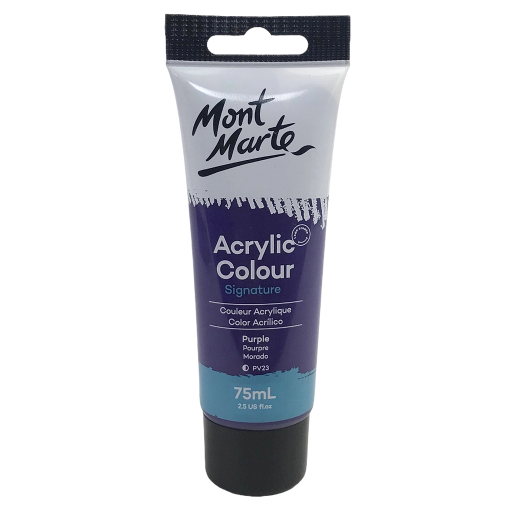 Màu vẽ acrylic tuýt 75ml Mont Marte
