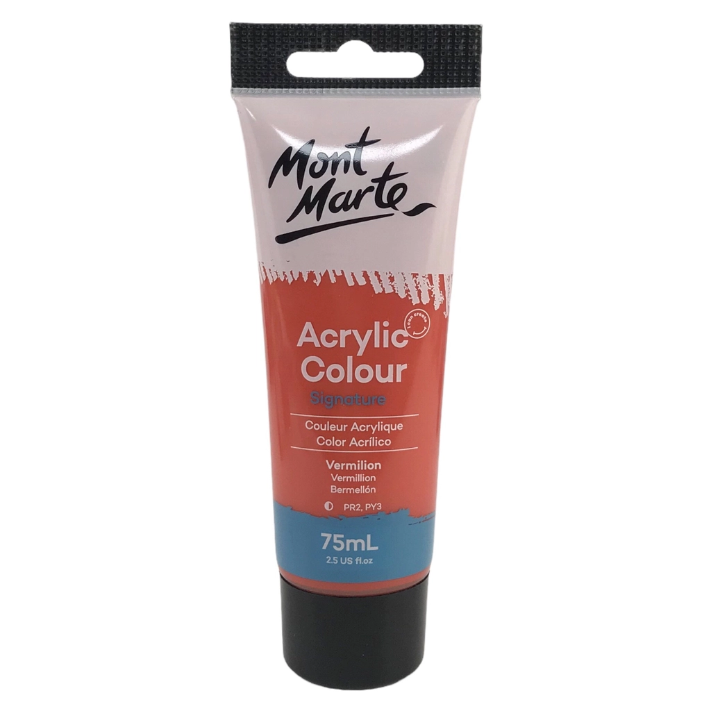 Màu vẽ acrylic tuýt 75ml Mont Marte