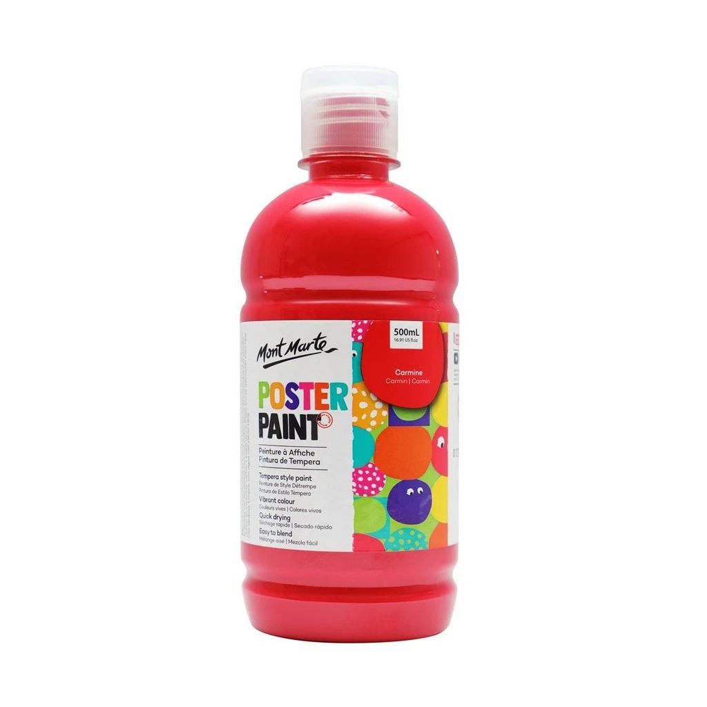 Màu vẽ poster 500ml Mont Marte