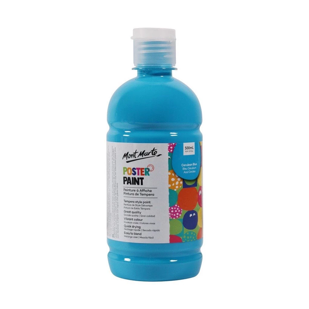 Màu vẽ poster 500ml Mont Marte