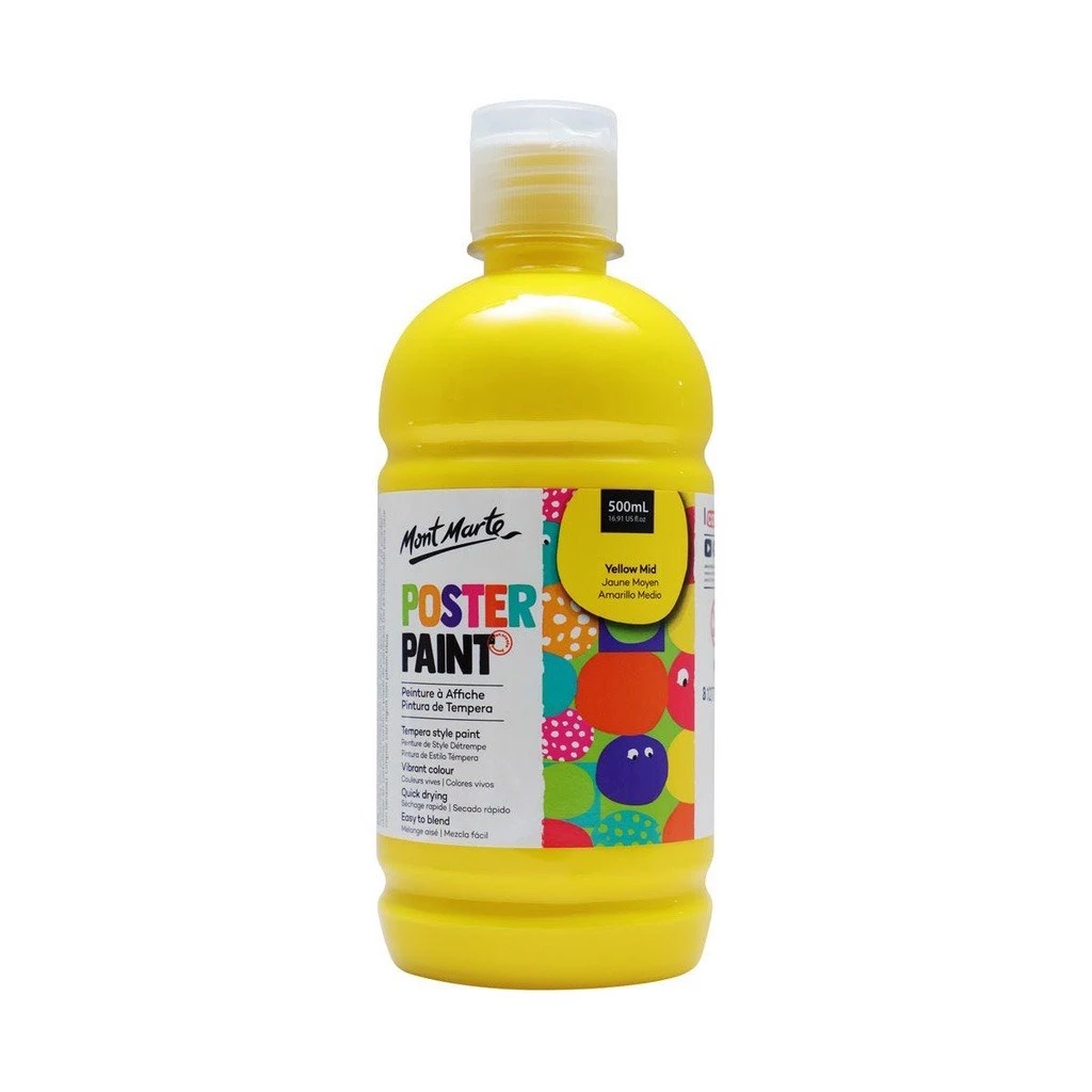 Màu vẽ poster 500ml Mont Marte