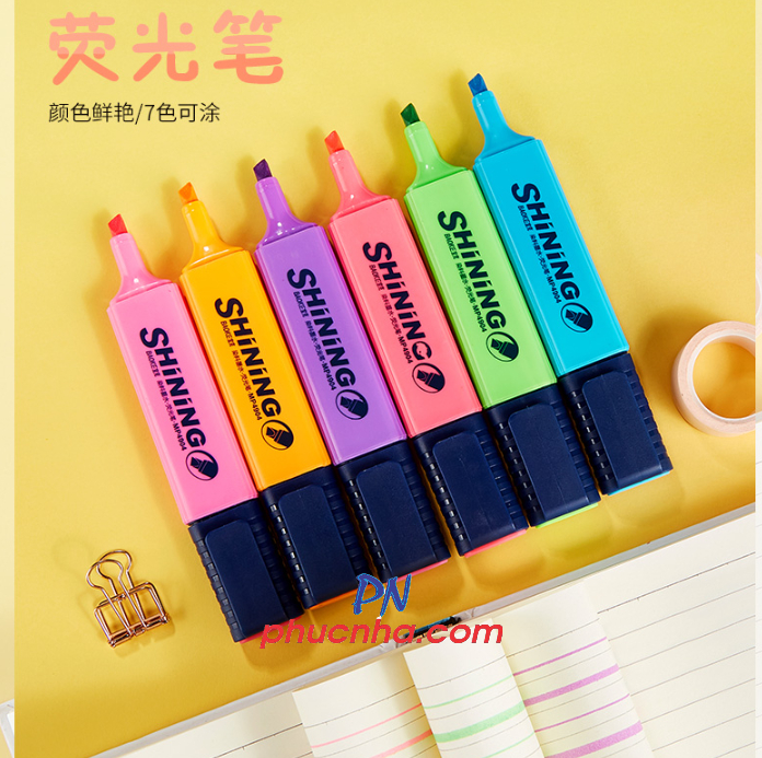 Bút dạ quang Baoke Shining MP4904 (10)