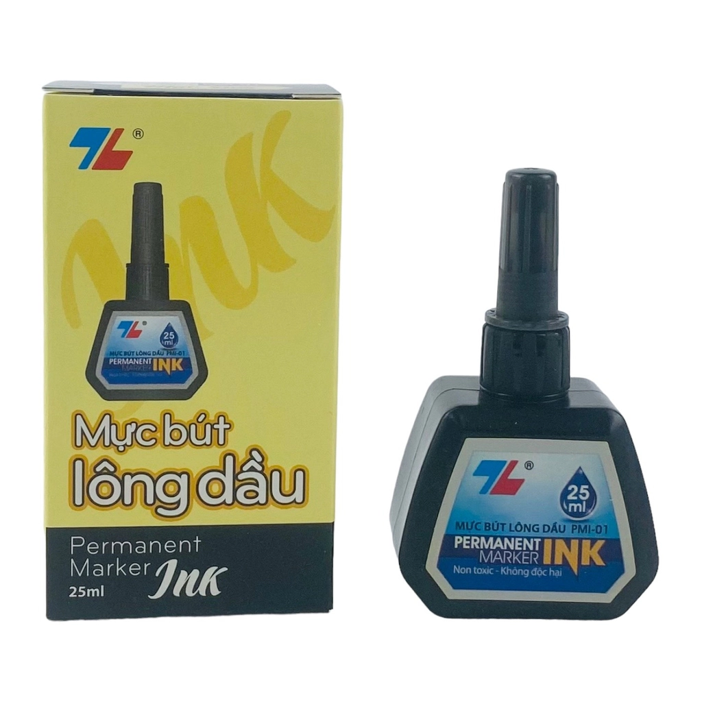 Mực bút lông dầu Thiên Long PMI-01 25ml (6/144)