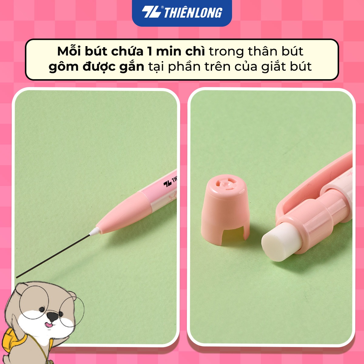 Bút chì bấm Thiên Long Joyee PC-038/JO 0.5mm (20)
