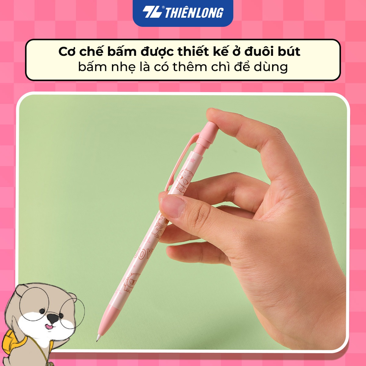 Bút chì bấm Thiên Long Joyee PC-038/JO 0.5mm (20)