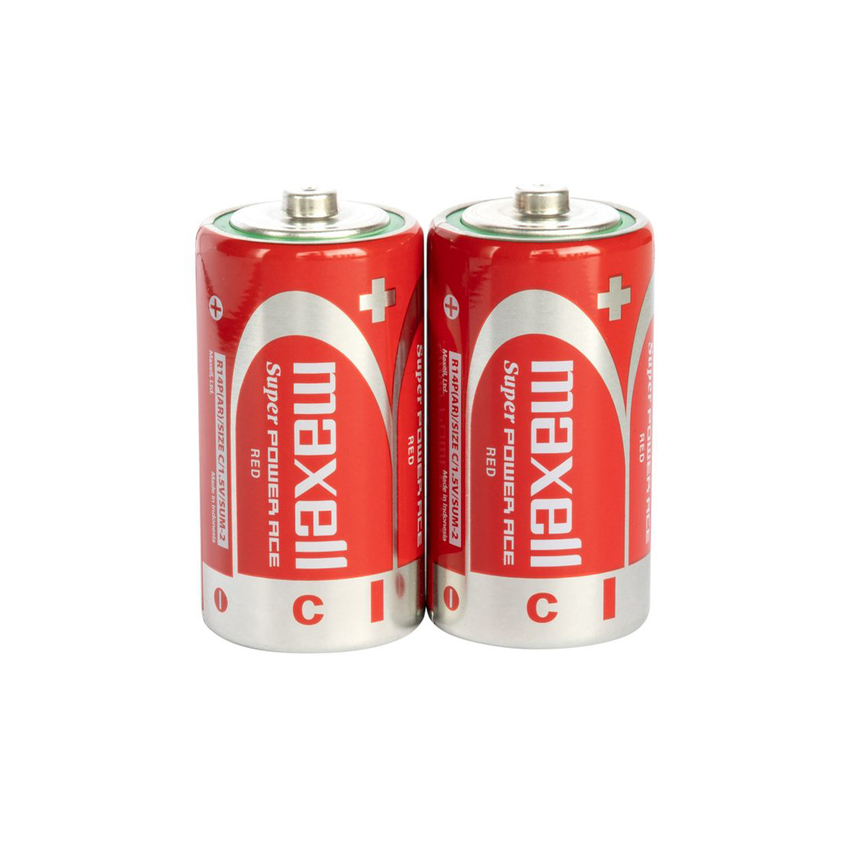 Pin Trung size C Maxell Super Power R14P 1.5V Chính Hãng (2 viên/ lốc, 20 viên/ hộp)