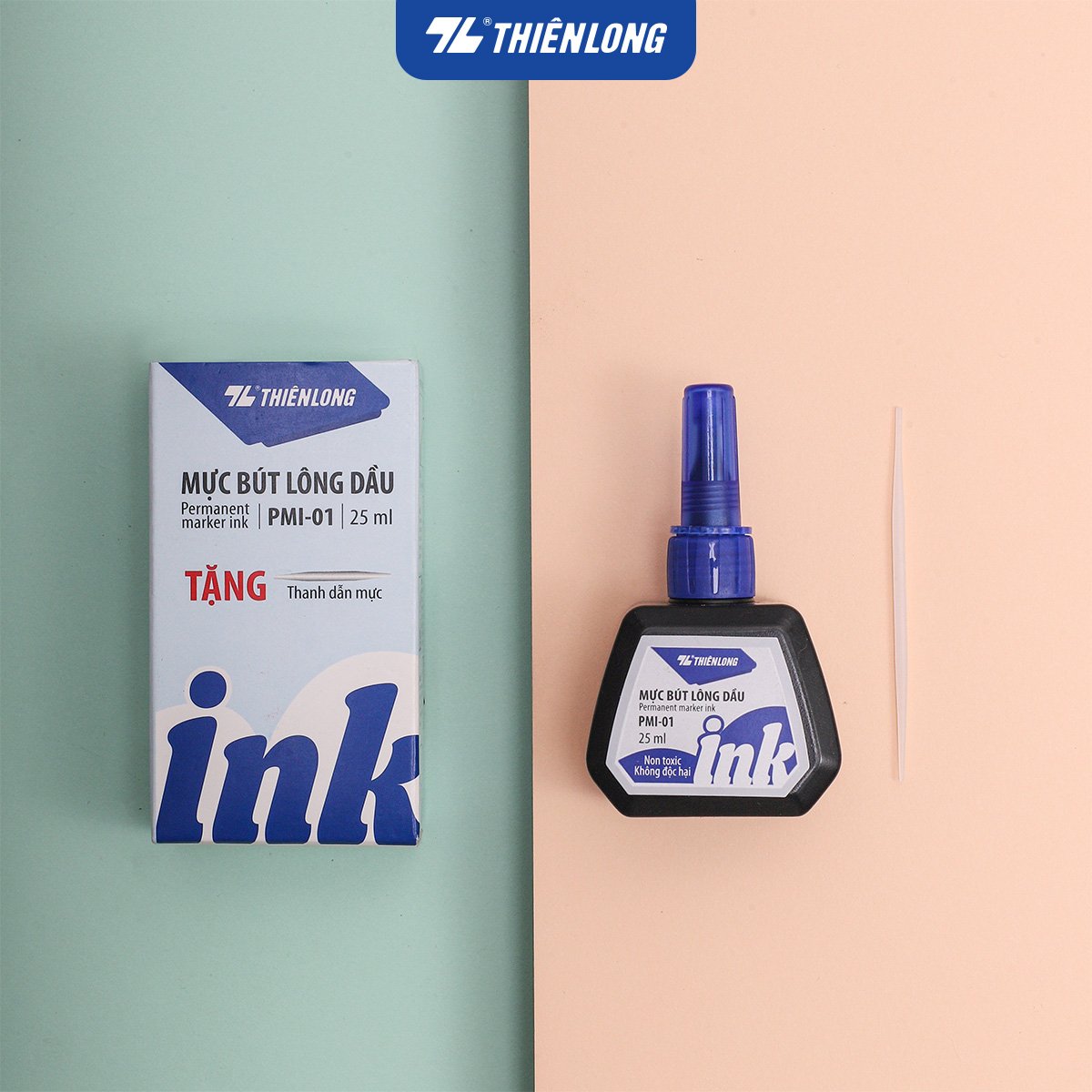 Mực bút lông dầu Thiên Long PMI-01 25ml (6/144)