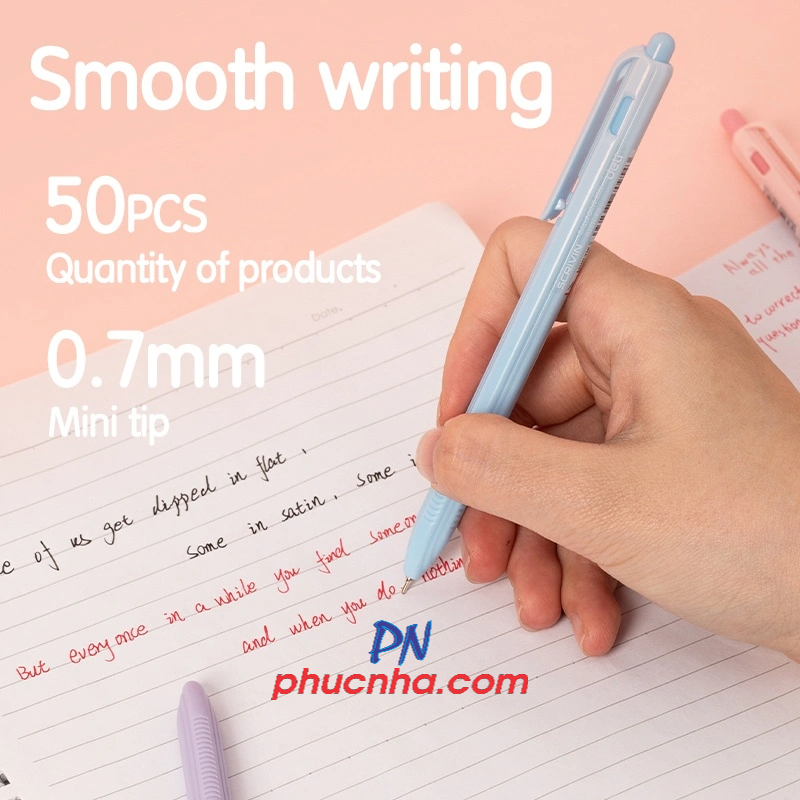Bút bi dầu Deli Q107C 0.7mm (50)