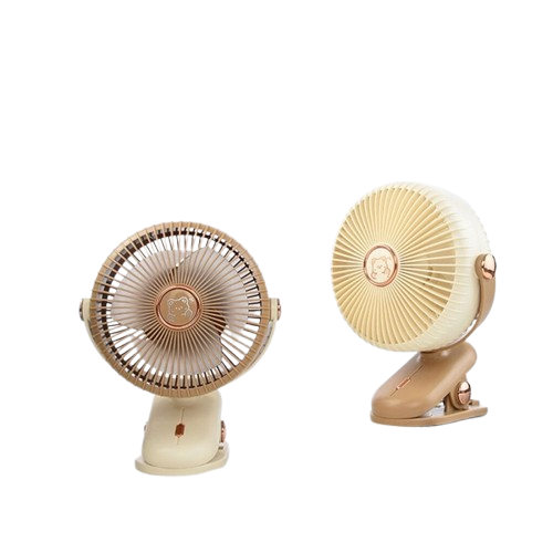 Quạt sạc kẹp bàn xoay 360 độ YS2302