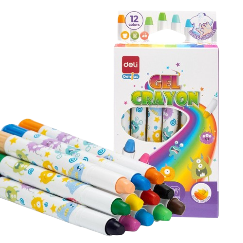 Sáp màu vặn siêu trơn cao cấp Deli C211
