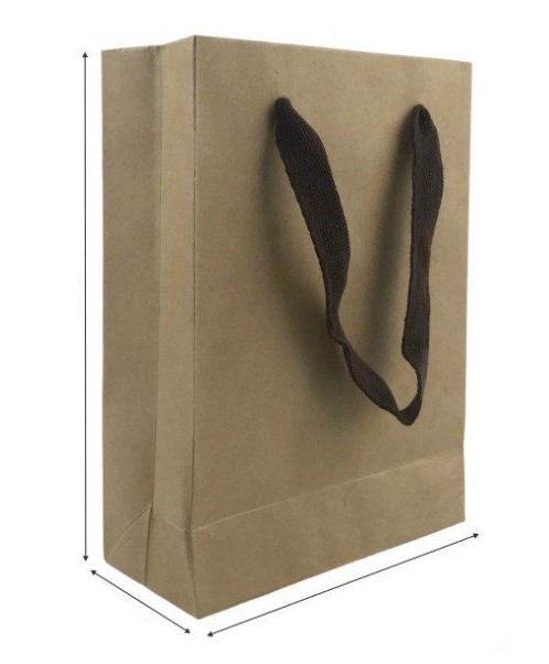 Túi Kraft trơn đứng size M Linh Lan TDK-M 23x18x10