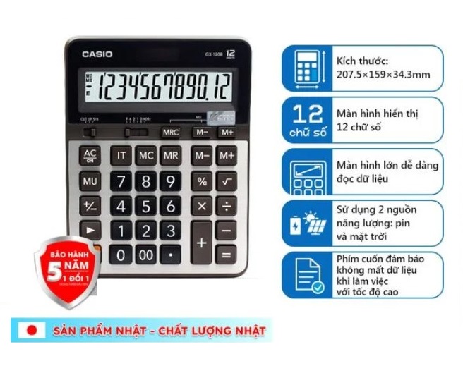 Máy tính Casio GX-120B