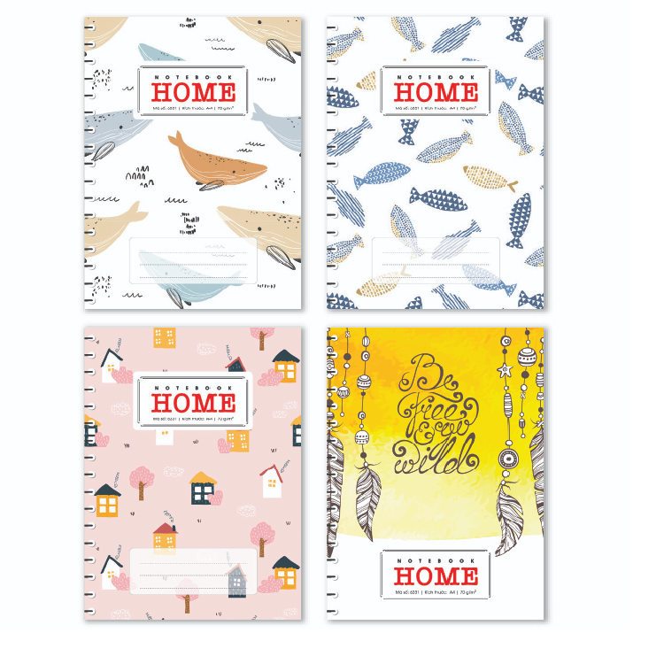 Sổ lò xo Hải Tiến Home 6379 A5 300 trang 70gsm (56)