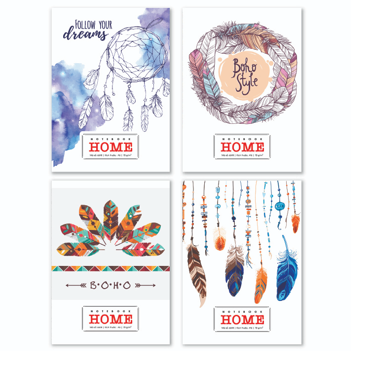 Sổ lò xo Hải Tiến Home 6379 A5 300 trang 70gsm (56)