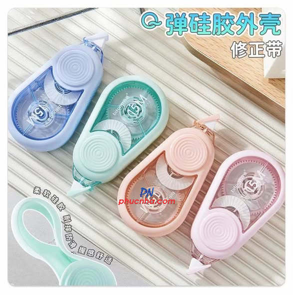 Bút xóa kéo Bitoon BT-7633 vỏ cao su non, 15m (12)