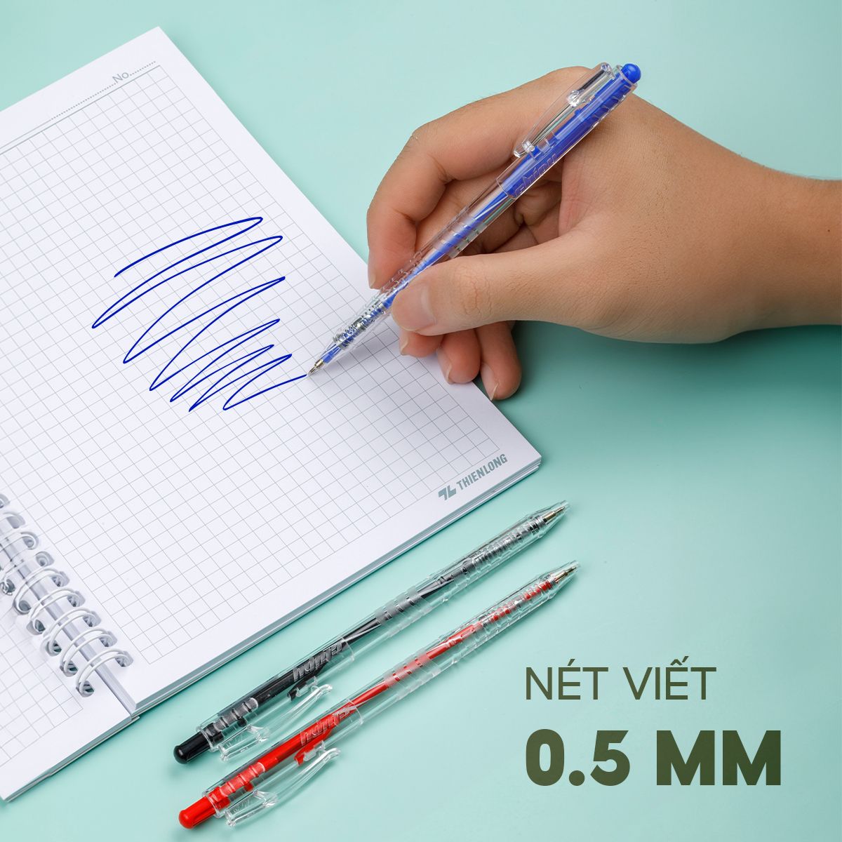 Bút bi Thiên Long TL-089 chipu 0.5mm (20)