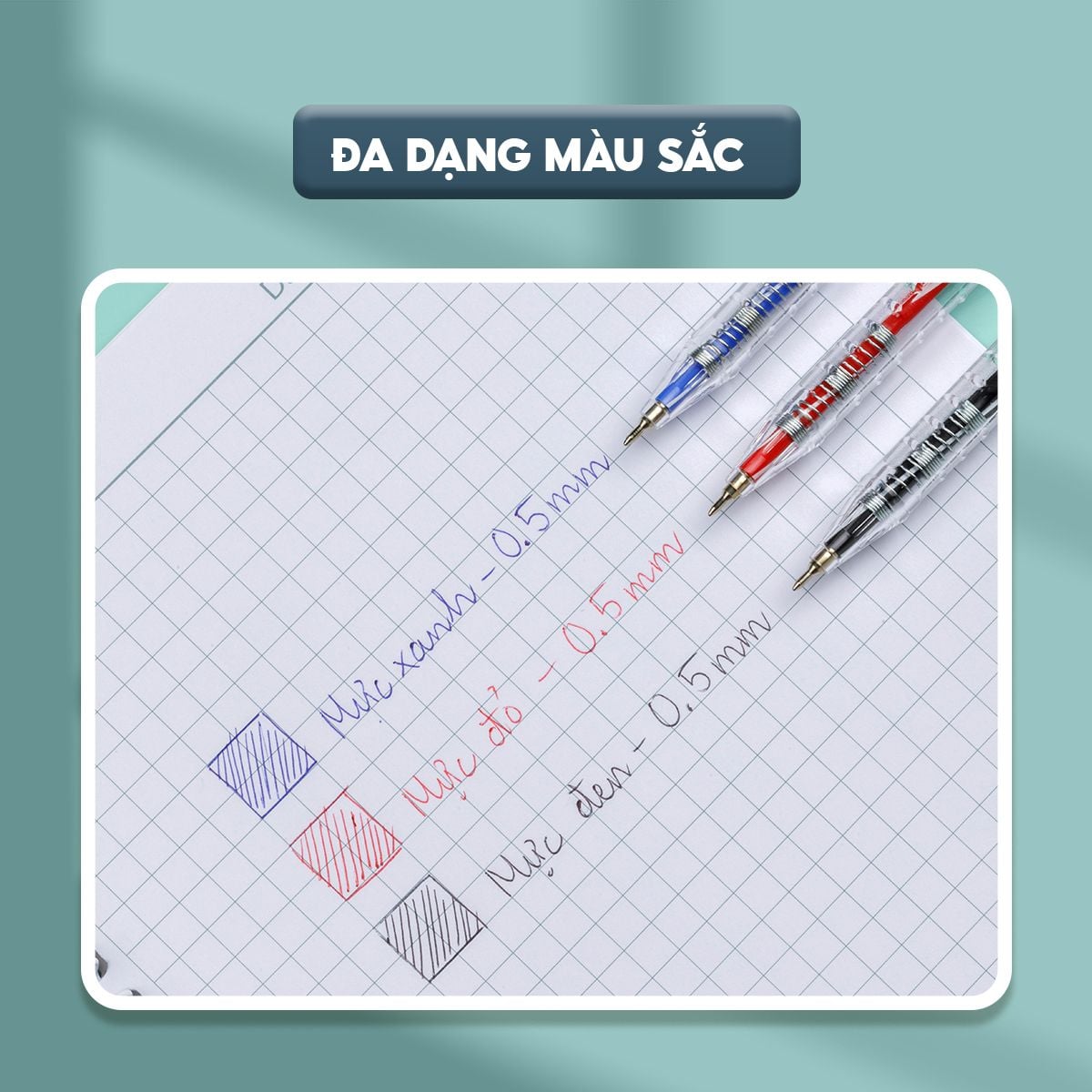 Bút bi Thiên Long TL-089 chipu 0.5mm (20)
