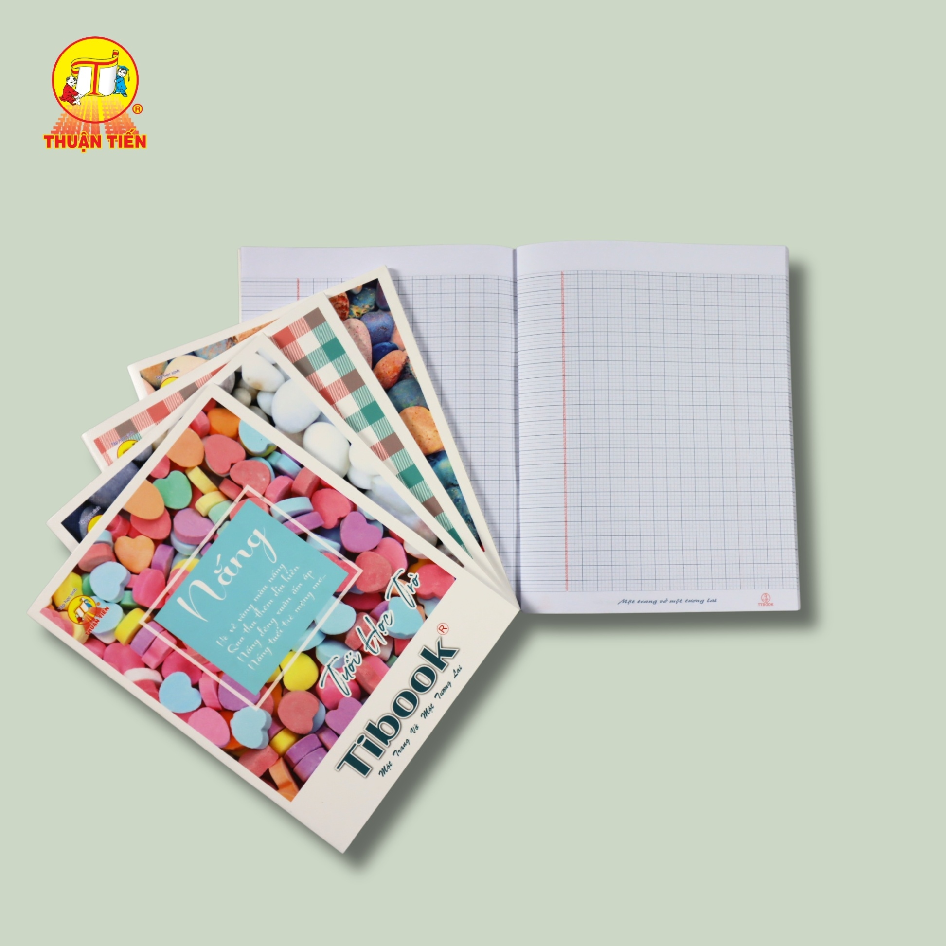 Tập HS Thuận Tiến Tuổi học trò 200tr 60gsm 4 ly ngang (5/70)