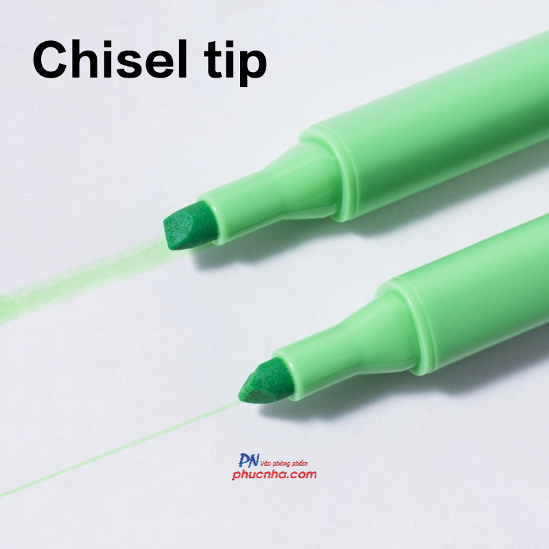 Bút dạ quang Deli U12S 1-5mm, 1 đầu (10) - Vàng/ Cam/ Hồng/ Lá/ Biển/ Tím