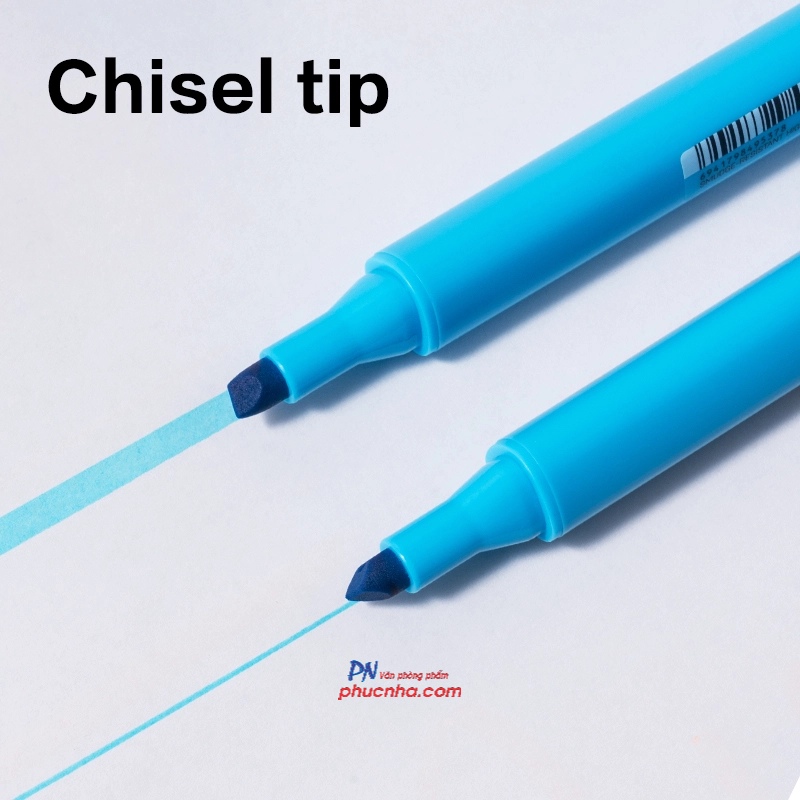 Bút dạ quang Deli U12S 1-5mm, 1 đầu (10) - Vàng/ Cam/ Hồng/ Lá/ Biển/ Tím