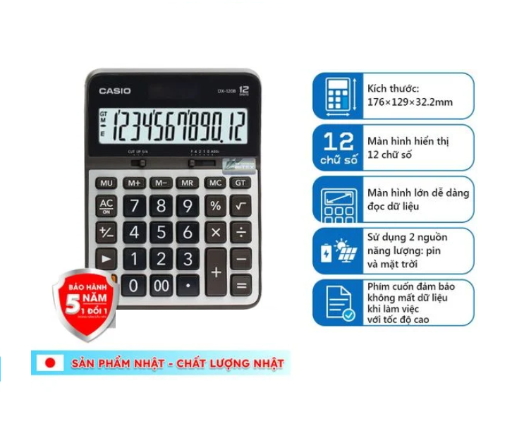 Máy tính Casio DX-120B