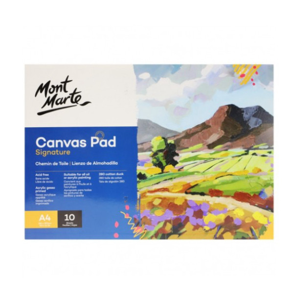 Vải toan vẽ/Canvas Pad Mont Marte (10)