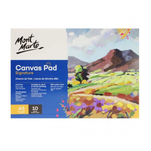 Vải toan vẽ/Canvas Pad Mont Marte (10)