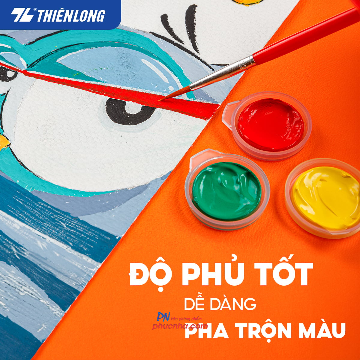 Màu nước Thiên Long Colokit WACO-C06 8 màu x 6ml (60)