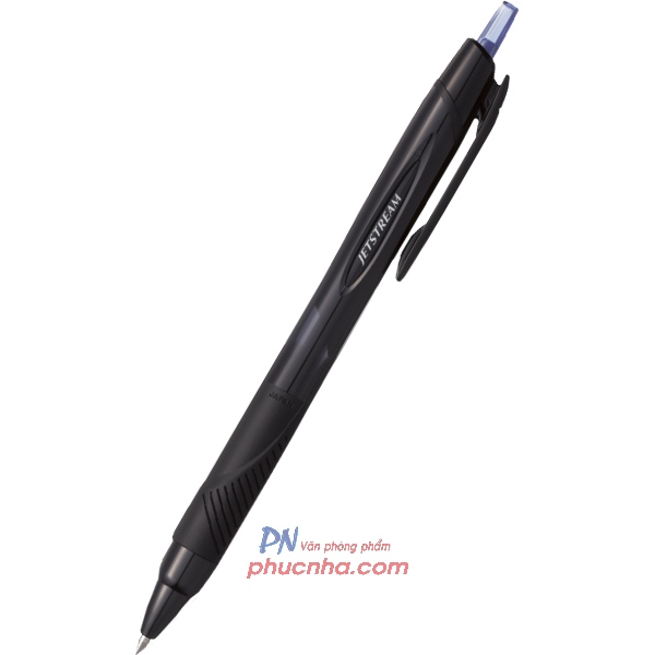 Bút ký Uni-ball SXN-150-10 Jetstream semi gel bút bi bấm 1.0mm, mực xanh (10)