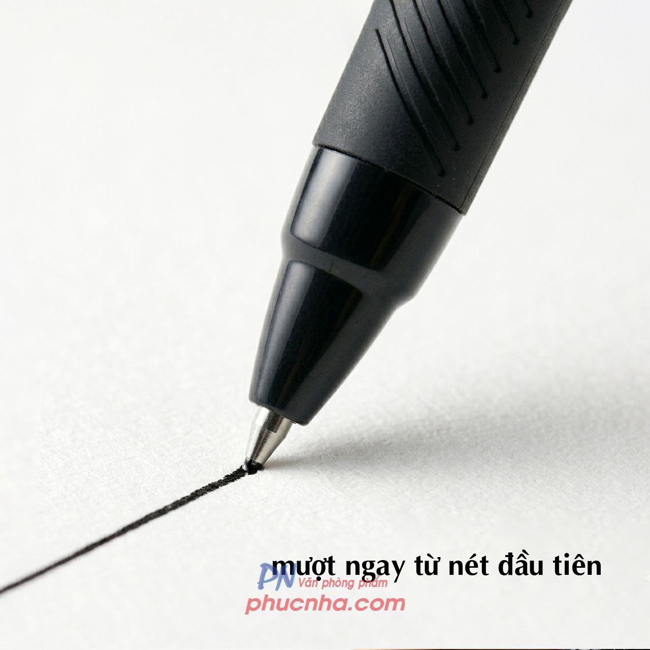 Bút ký Uni-ball SXN-150-10 Jetstream semi gel bút bi bấm 1.0mm, mực xanh (10)